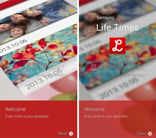 Samsung Life Times aplicación