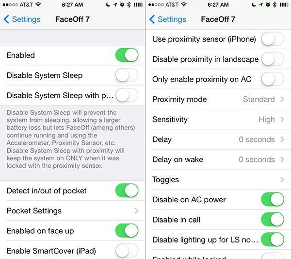 FaceOff — Cydia Tweak