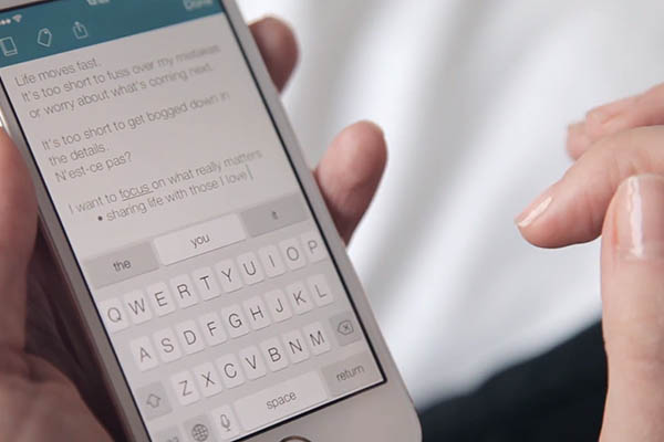 Swiftkey Note para iPhone y iPad