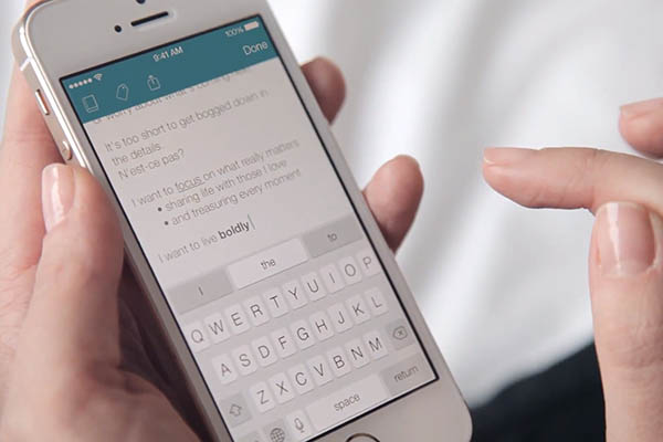 Swiftkey Note para iPhone y iPad