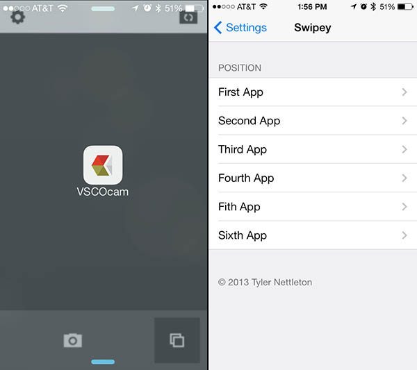 Swipey tweak ios 7