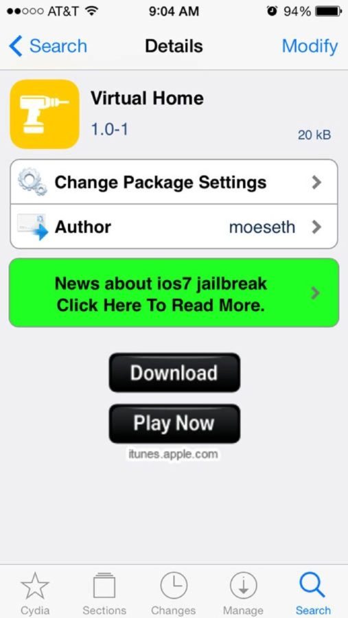 virtual home — Cydia Tweak