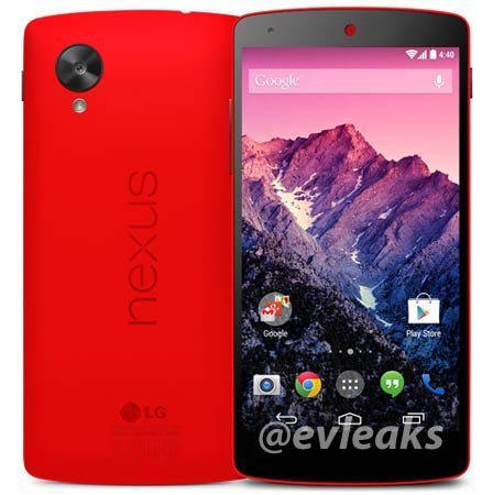 Nexus 5 rojo
