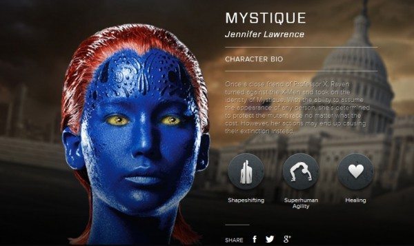 Mystique Mystique — X-Men: Days of Future Past