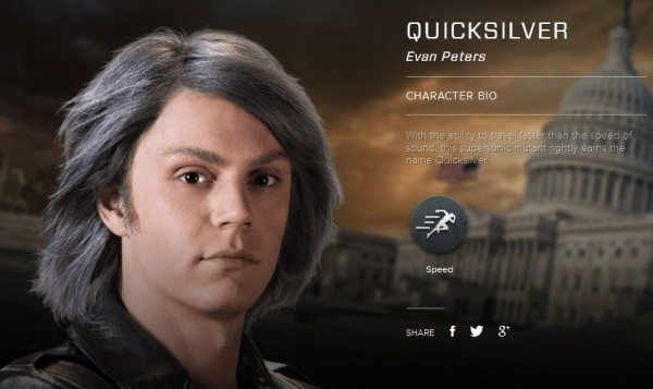 Quicksilver Quicksilver — X-Men: Days of Future Past