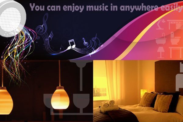 AirBulb — Bombilla con bocina integrada