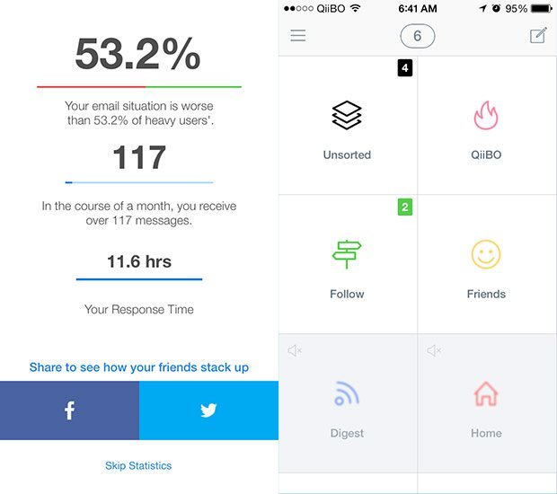 SquareOne app para iPhone