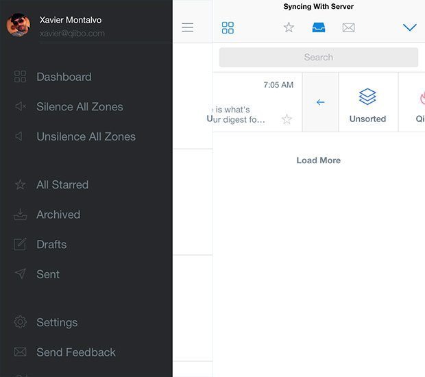SquareOne app para iPhone