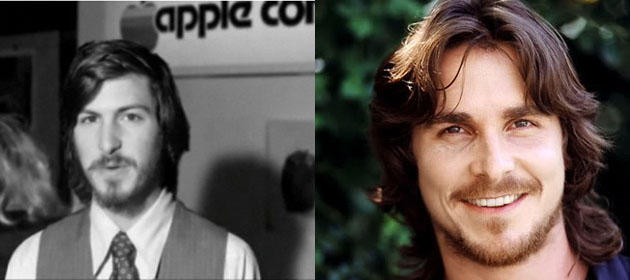 Christian Bale como Steve Jobs en la película