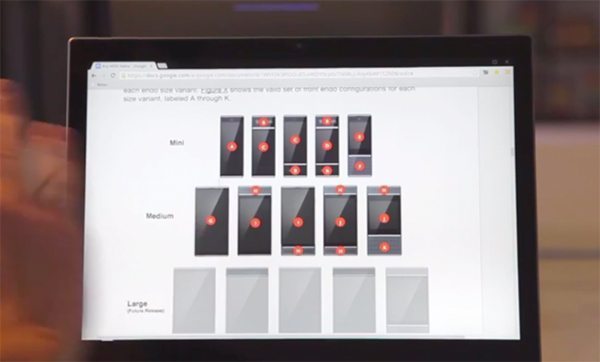 Project Ara — tamaño endos
