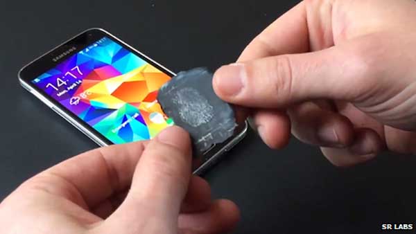 Lector dactilar del Samsung Galaxy S5