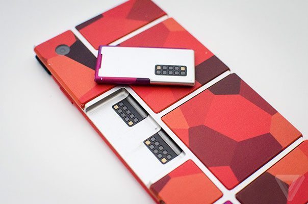 Teléfono Project Ara - prototipo