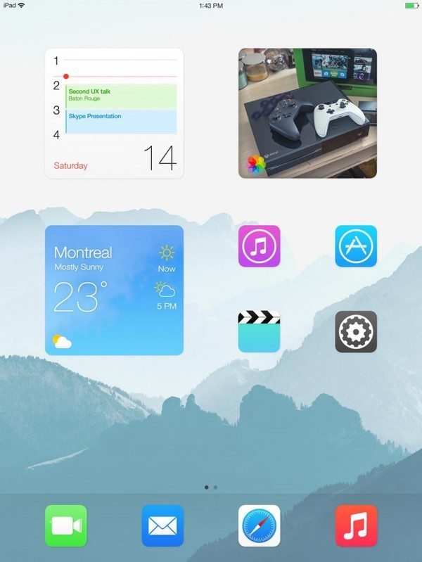 Concepto iOS 8