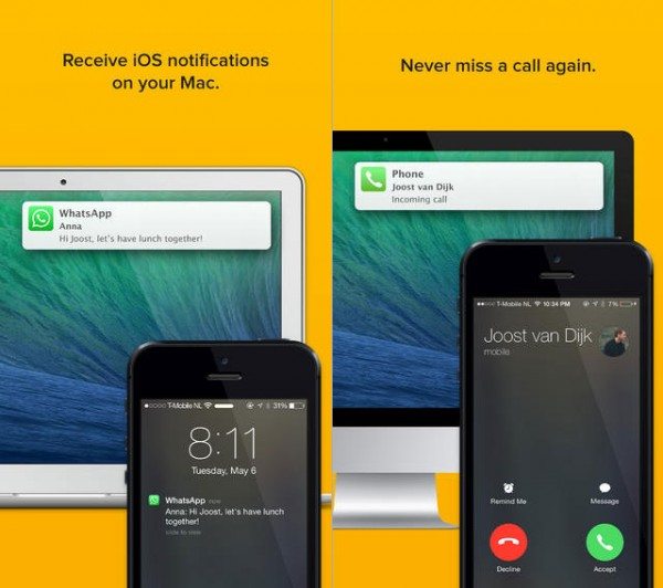 Notifyr: Ver las notificaciones de tu iPhone en el Mac
