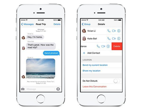 iOS 8 - iMessage
