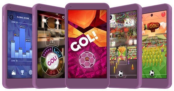McDonald's GOL! app para Android y iOS