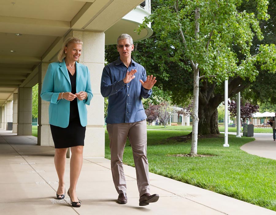 Alianza entre Apple y IBM para potenciar iOS en empresas