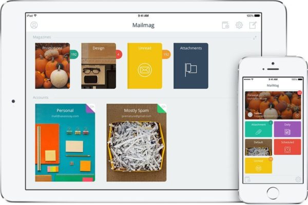 MailMag para iPhone y iPad