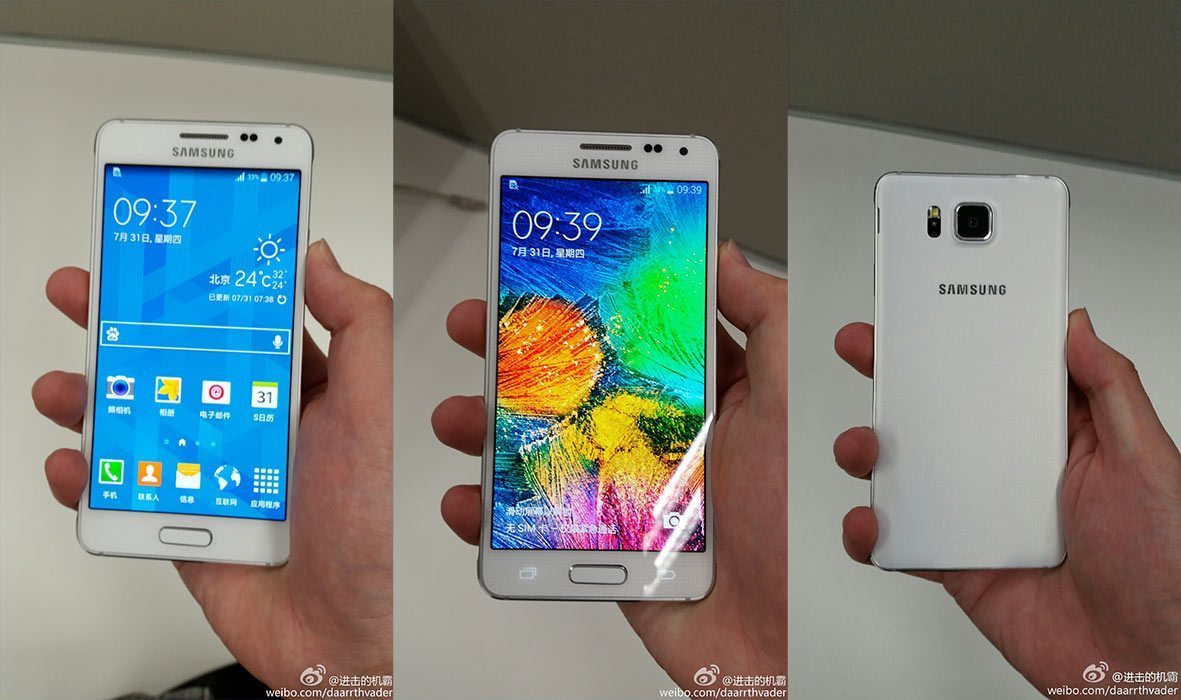 Nuevas fotos del Galaxy Alpha, el “arma no tan secreta” de Samsung