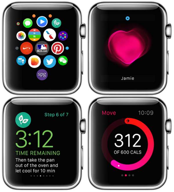 Aplicaciones Apple Watch