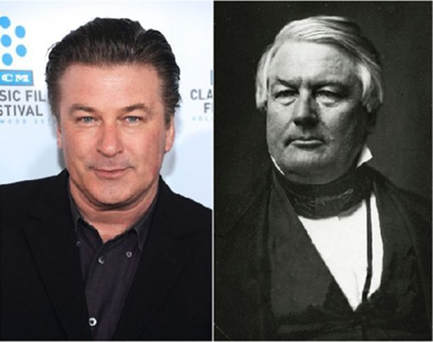Alec Baldwin y Millard Fillmore