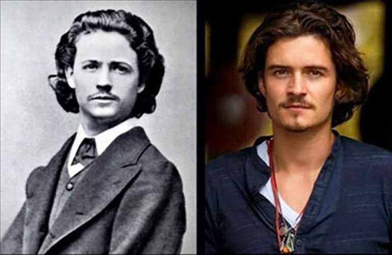 Orlando Bloom y Nicolae-Grigorescu