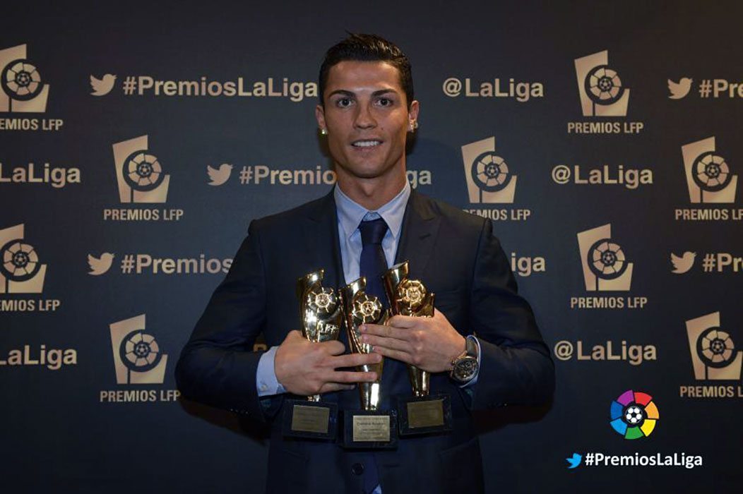 Premios La Liga BBVA 2013-2014 - Cristiano Ronaldo mejor jugador en La Liga