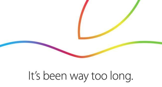 It's been way too long - Nuevo evento de Apple