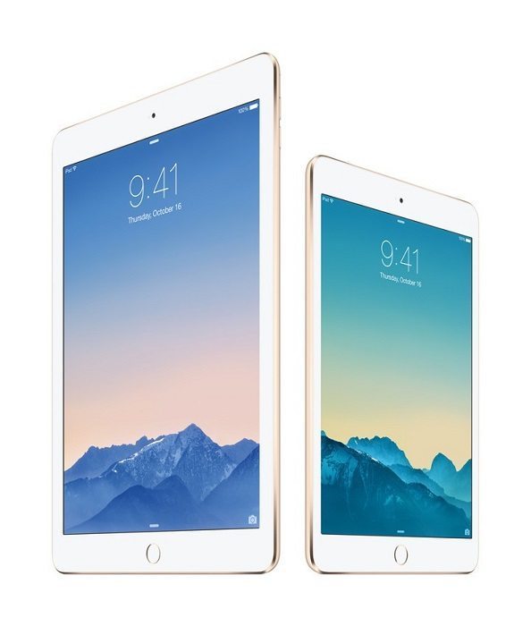 iPad Air 2 y iPad mini 3
