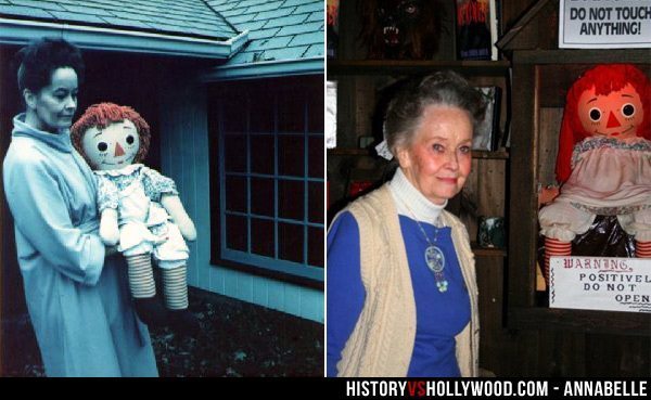 Muñeca real Annabelle y Donna