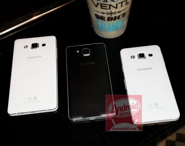 Samsung Galaxy A5, Galaxy A3 y Galaxy Alpha