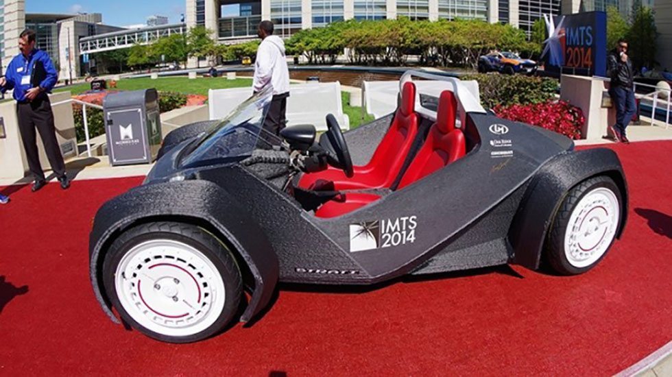 Strati Motor - Auto impreso 3D