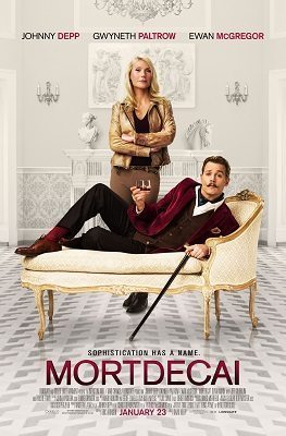 Mortdecai - Johnny Depp, Gwyneth Paltroy, Ewan McGregor