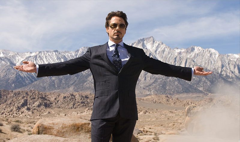 Robert Downey Jr. como Tony Stark en Iron Man 3