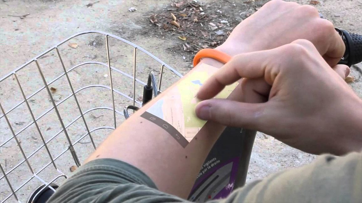 Cicret: Proyecta la pantalla de tu smartphone en tu brazo