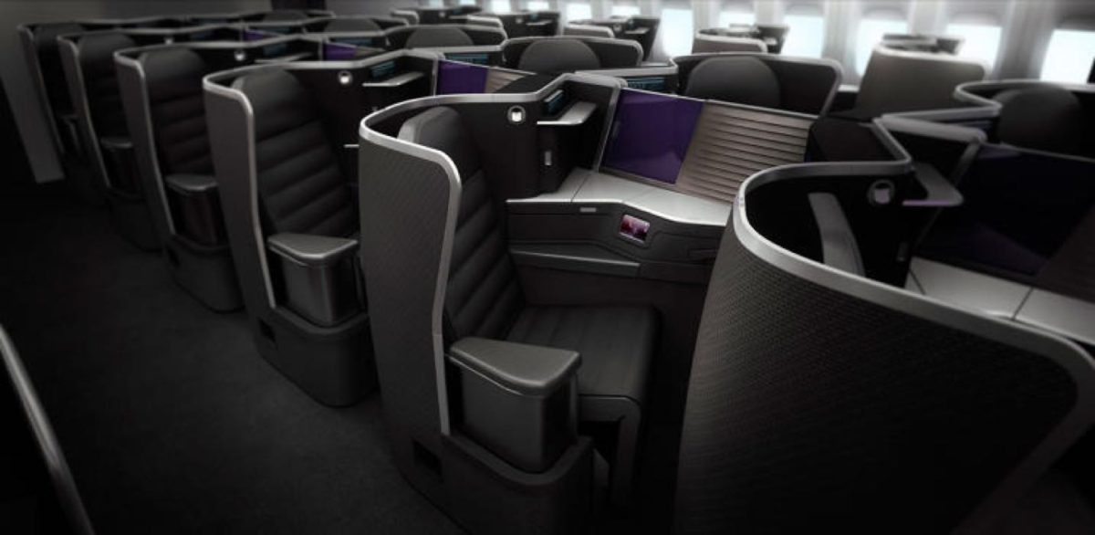 Asientos Business Class de British Airways diseñados por Don Tae-Lee