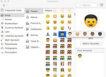 Emojis iOS 8.3 y OS X Yosemite 10.10.3