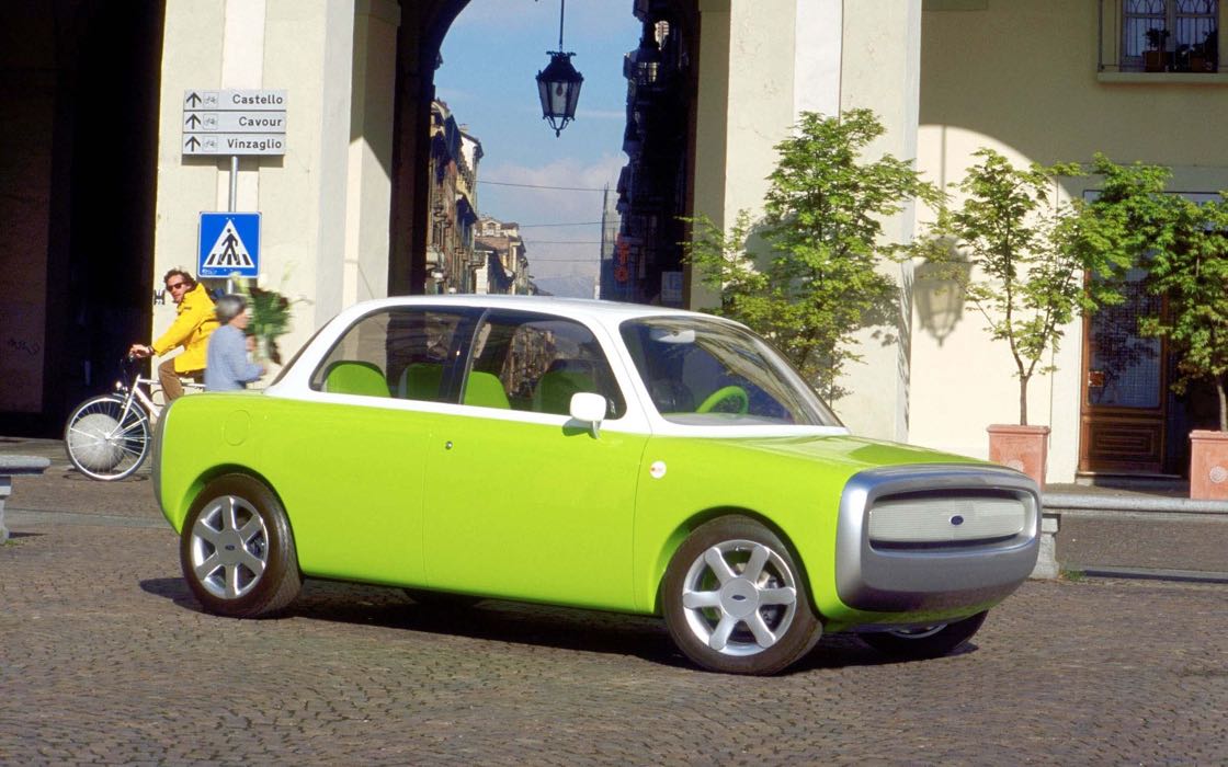 Concepto Ford O21C no del coche de Apple