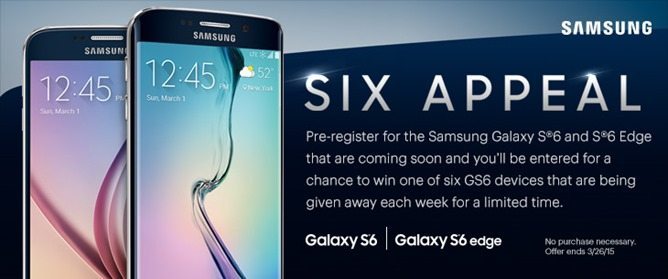 Samsung Galaxy S6 y Galaxy S6 Edge Sprint