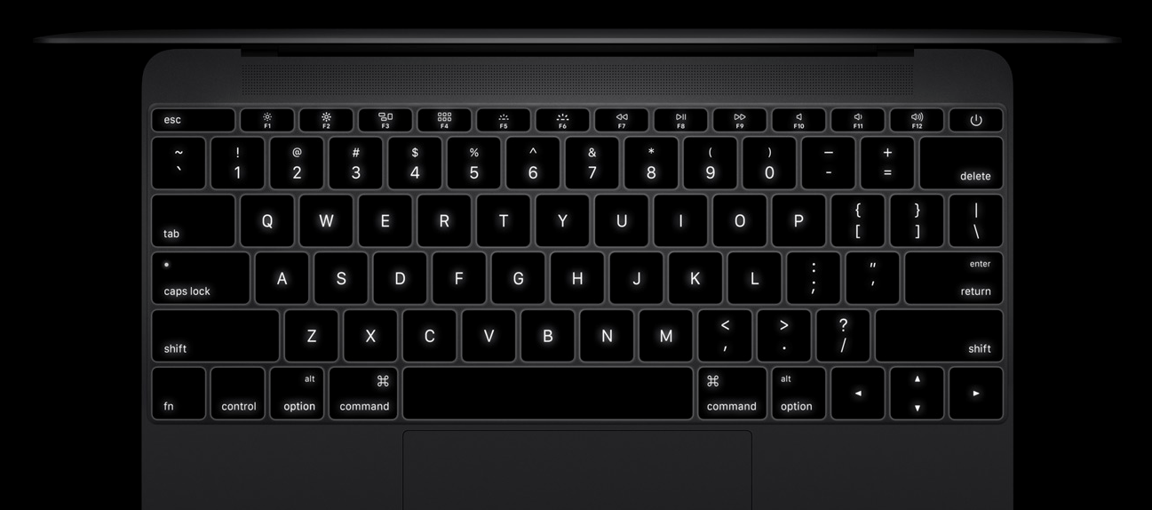 Teclado Nueva Apple MacBook 12"
