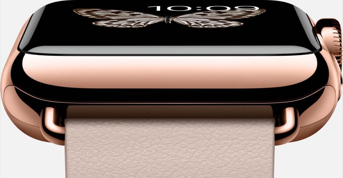 El Apple Watch Edition color oro rosado