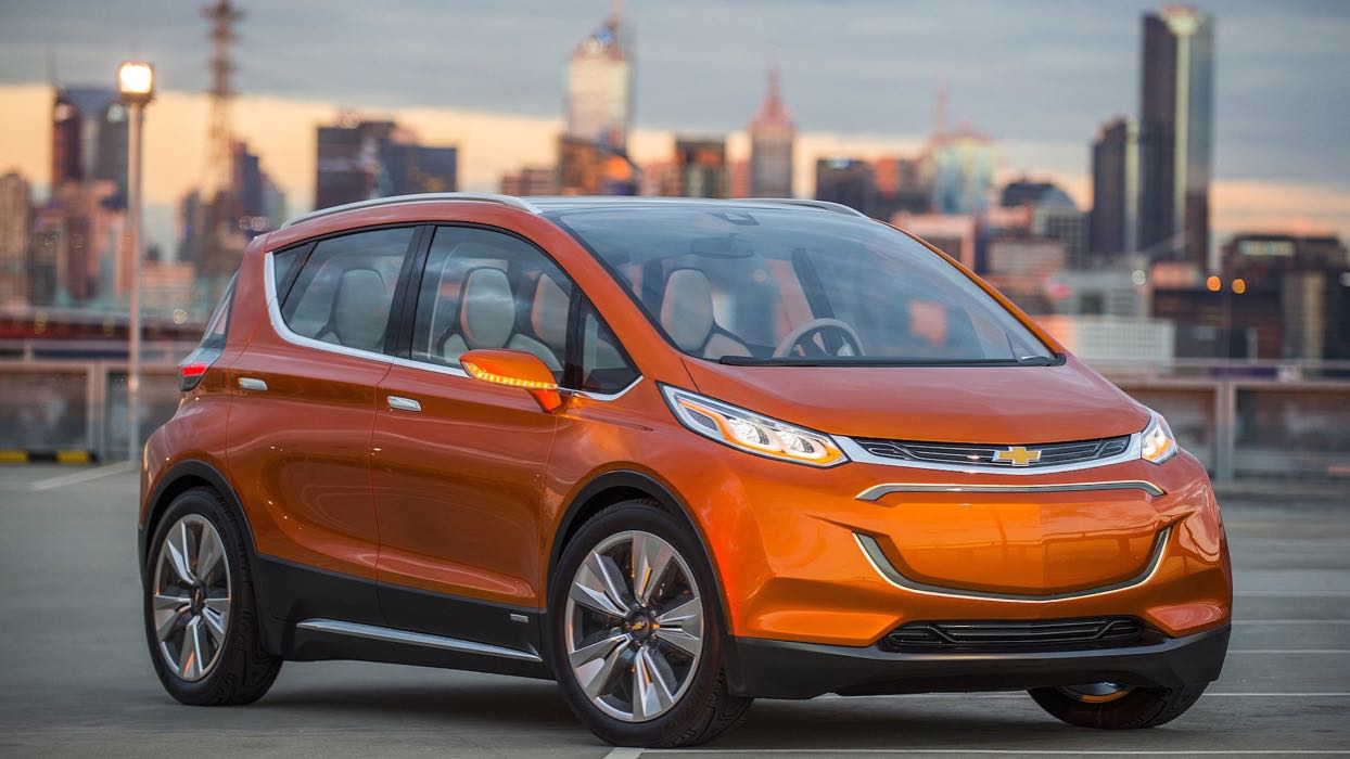 2015 Chevrolet Bolt EV Concept all electric vehicle – front exterior