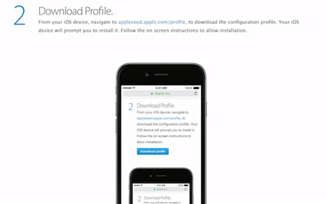 iOS 8.3 Beta Program