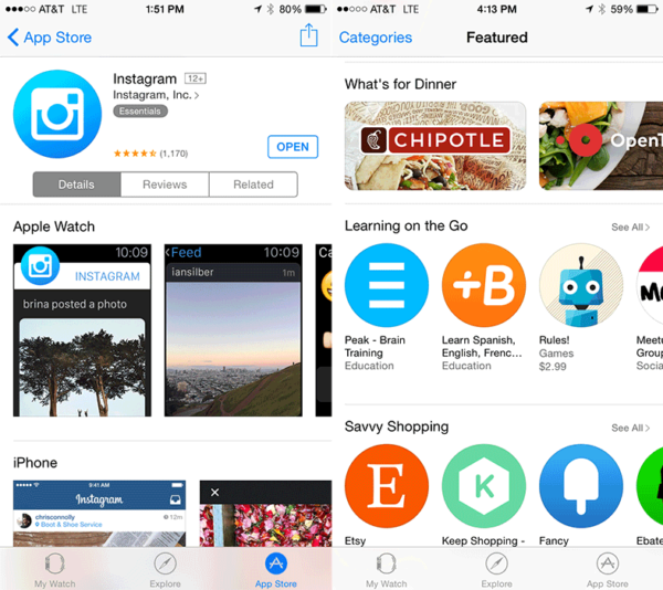Apple Watch App Store