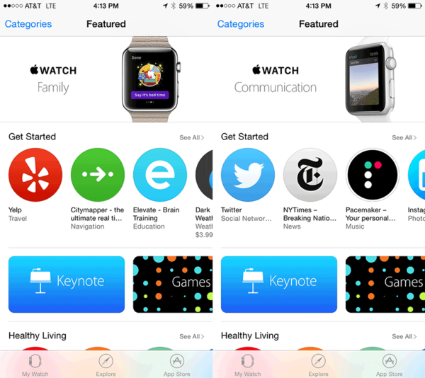Apple Watch App Store
