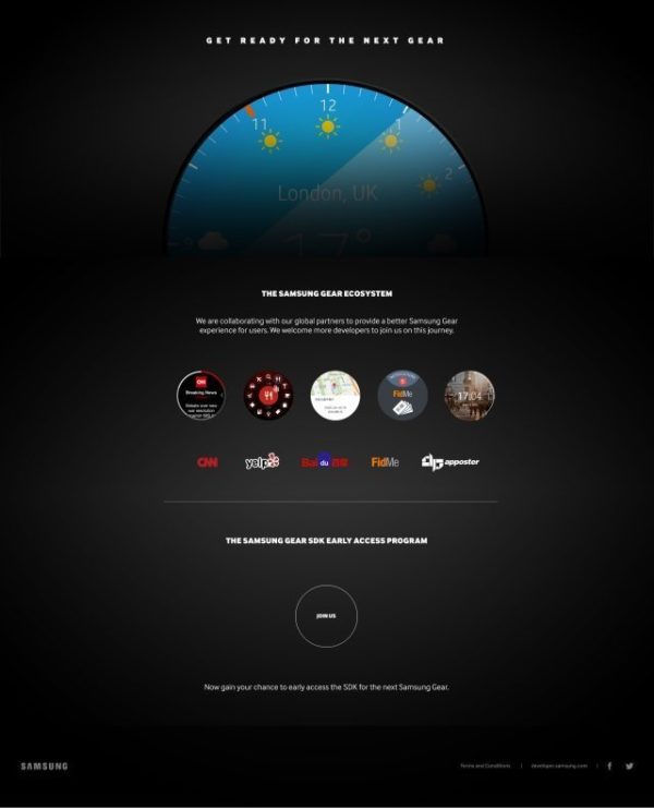 The Next Gear - Samsung Gear A announcement