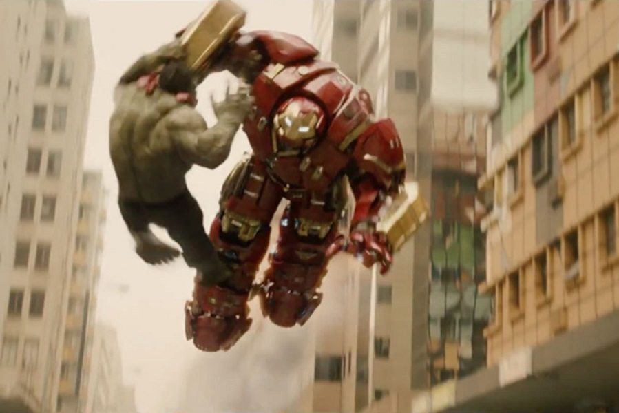 Hulkbuster vs Hulk en Avengers: Age of Ultron