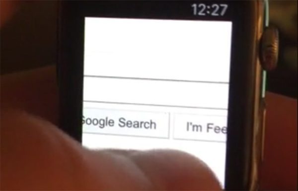 Apple Watch navegador Comex