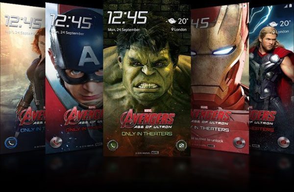 Theme Avengers: Age of Ultron Galaxy S6