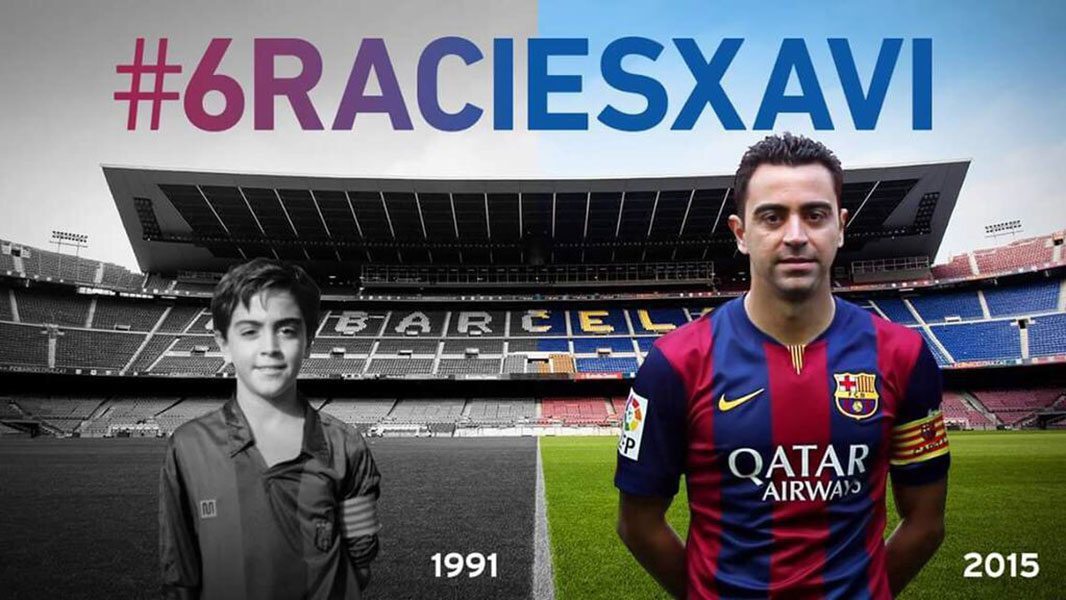 #6raciesXavi - FC Barcelona